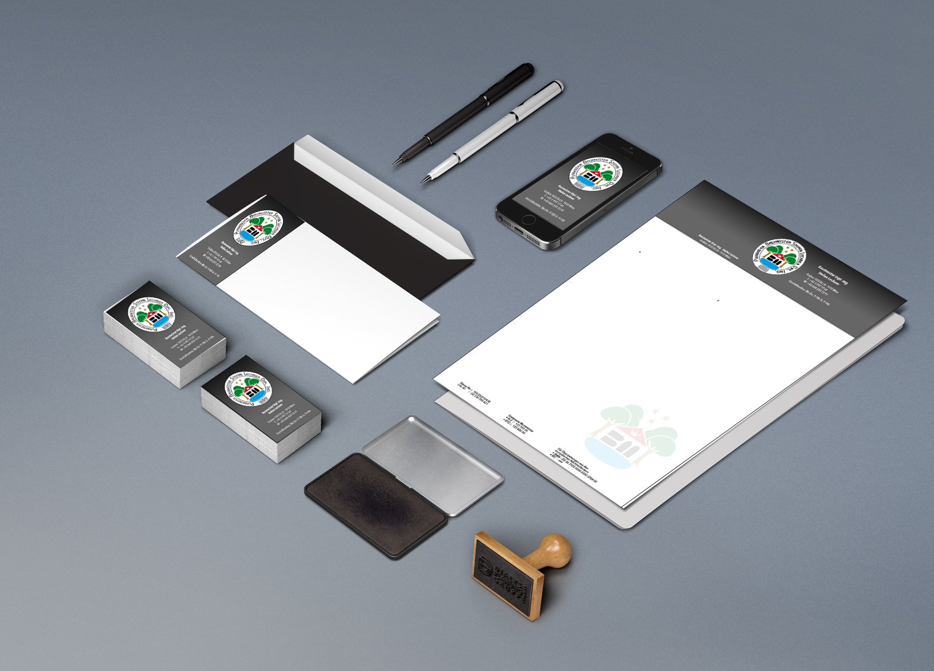 corporate design drucksachen