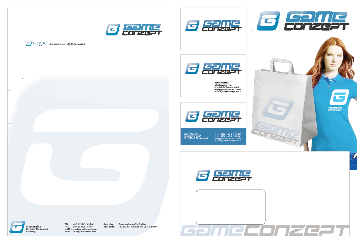 corporate design game conzept