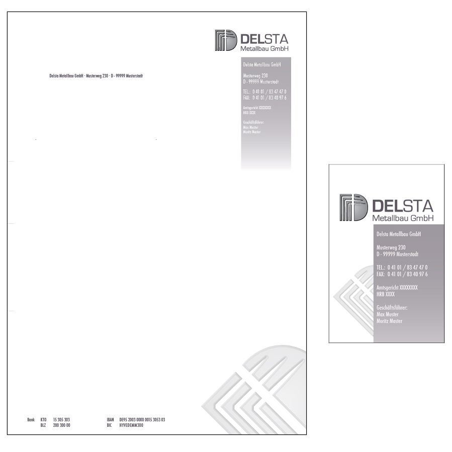 corporate design metallbau