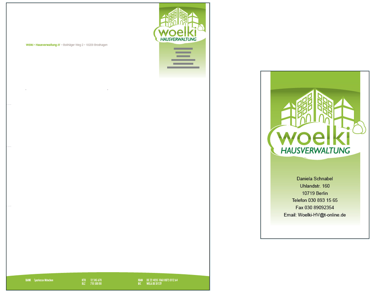 corporate design Hausverwaltung