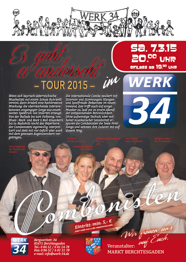 plakatgestaltung probono Werk34