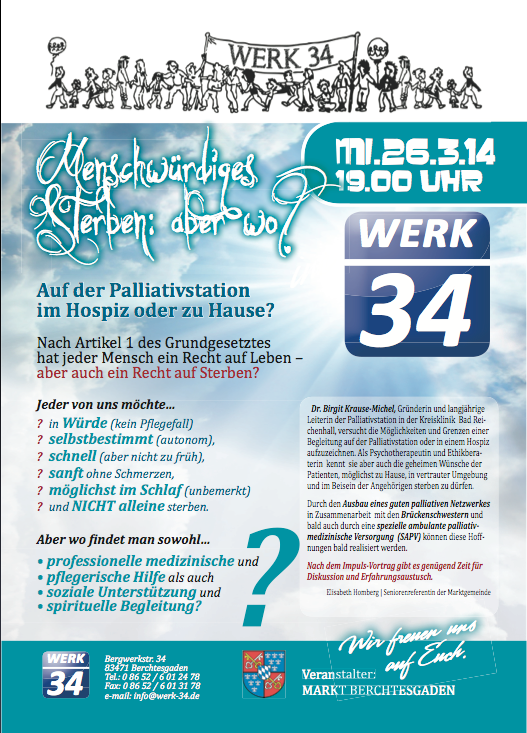 plakatdesign probono Werk34